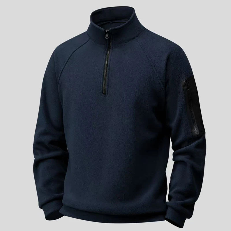 Men's Tactical Polar Fleece Cargo Jacket