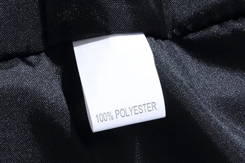 Reflective Polyester Jacket for Men Casual Style