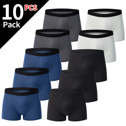 Men's Printed Boxer Shorts Comfortable Plus Size