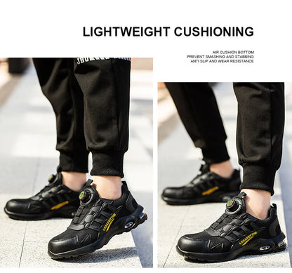 Men's Steel Toe Safety Shoes with Air Cushion