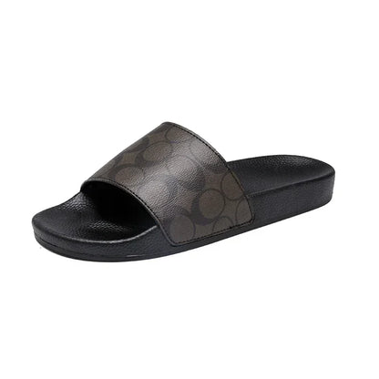Men's PVC Beach Slippers Comfortable Indoor Slides