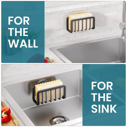 Stainless Steel Sink Sponge Rack Organizer