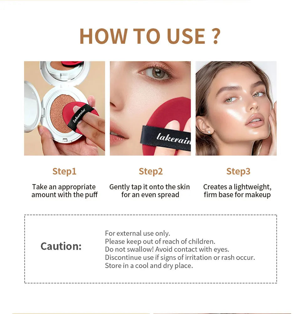 Dewy Glow Cream Cushion Foundation Hydrating Moisturizer