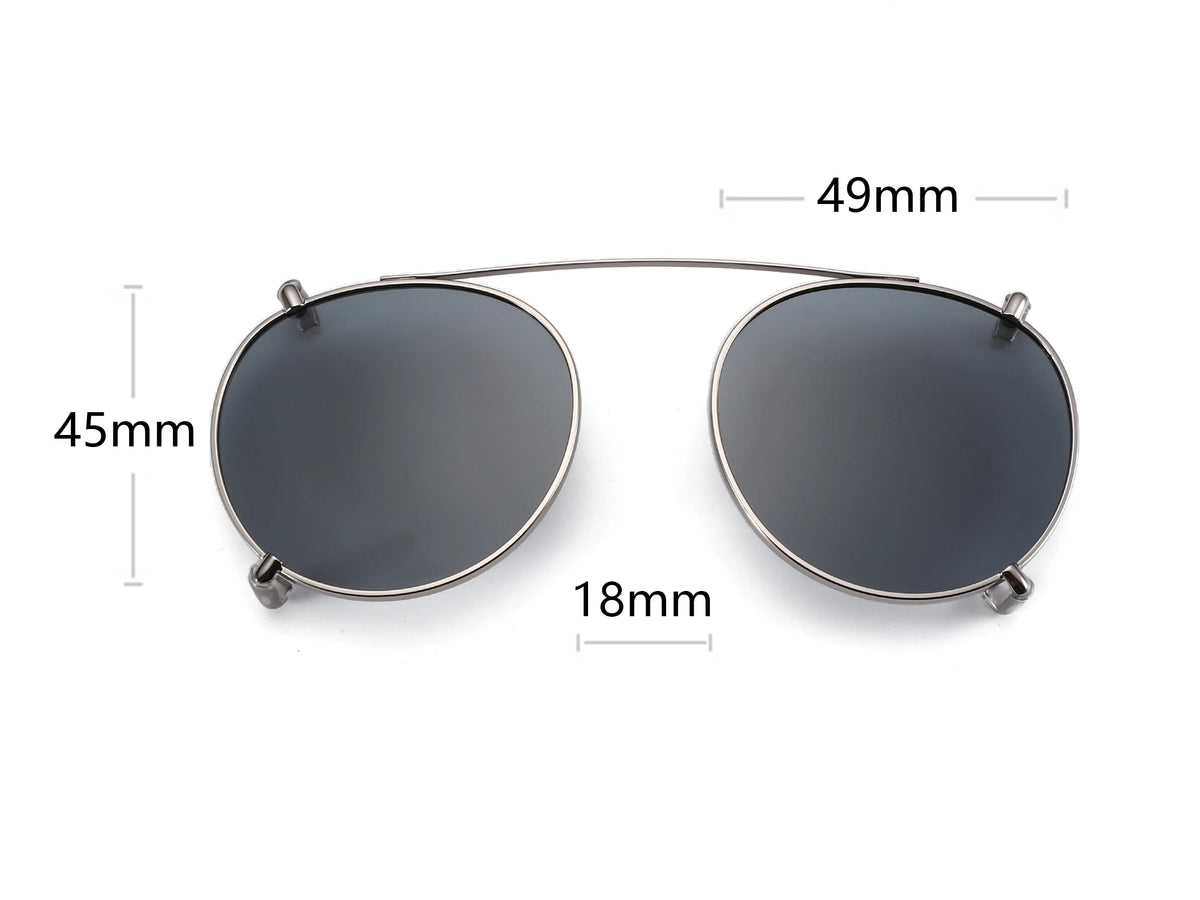 ZENOTTIC Clip-On Polarized Sunglasses for Women
