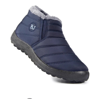 Waterproof Plush Ankle Snow Boots for Women