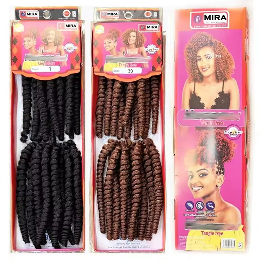 Havanna Curl Braids 8 Inch Synthetic Spring Twist Extensions