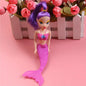 Mermaid Doll 16cm Educational Girls Toy Pink Purple Orange