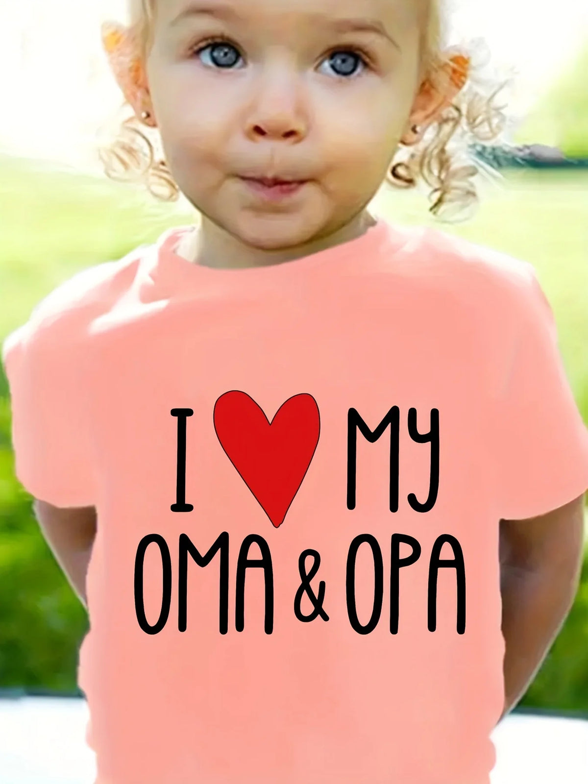 Capybara Print Girls Summer T-Shirt Short Sleeve