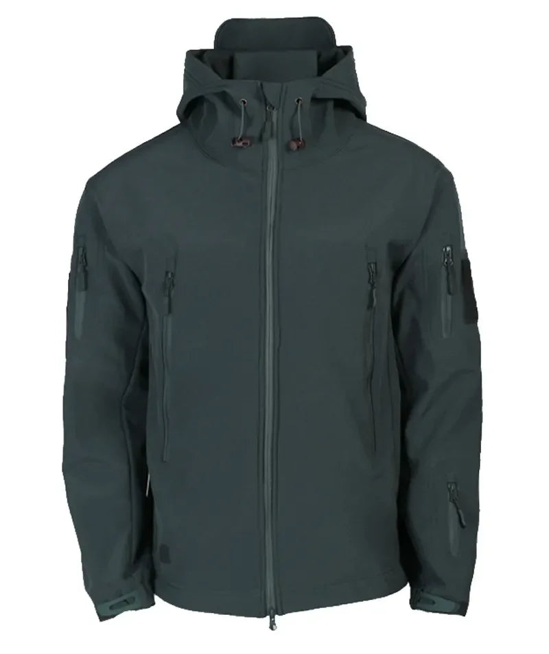Men's Tactical Windproof Waterproof Soft Shell Jacket