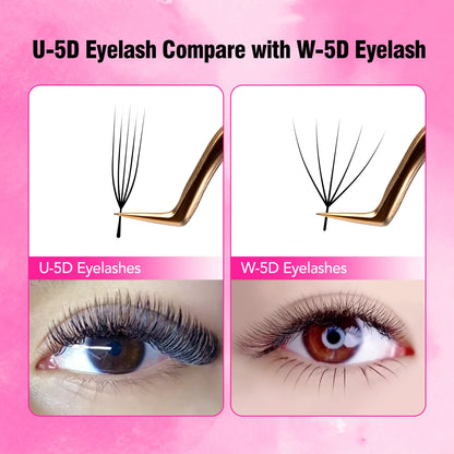 TDANCE U-Shaped 3D Eyelash Extensions