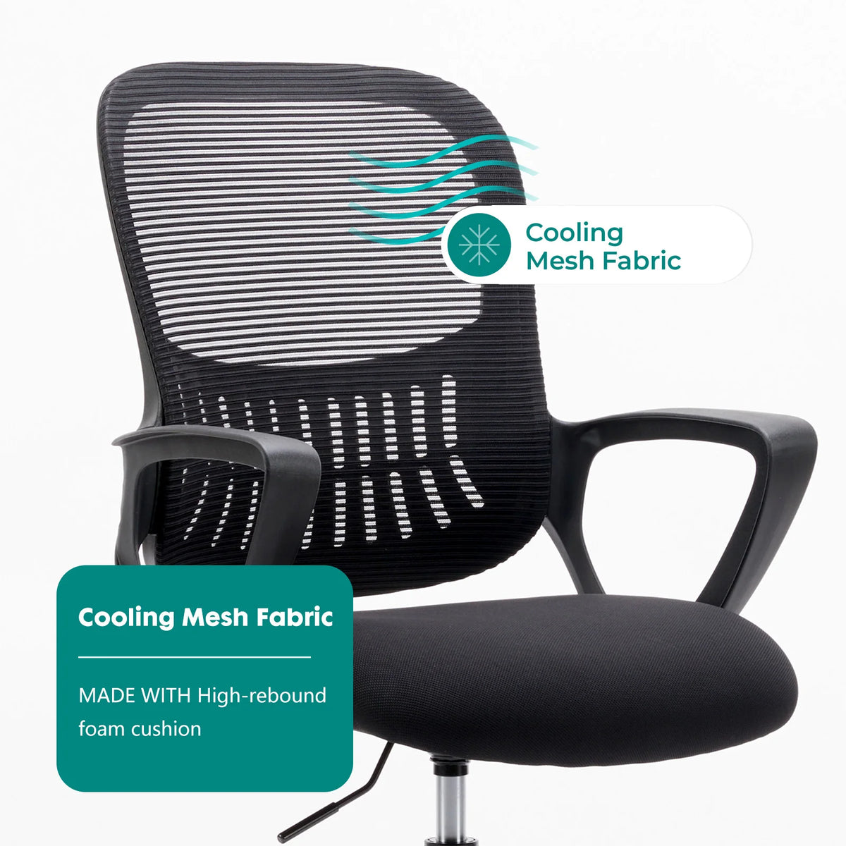 JHK Ergonomic Mesh Backrest Office Chair Adjustable Height