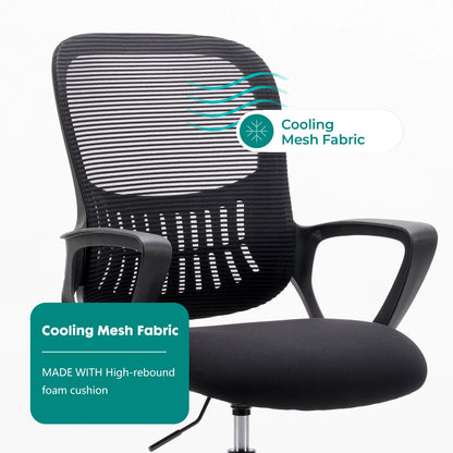 JHK Ergonomic Mesh Backrest Office Chair Adjustable Height