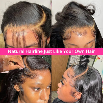 Bone Straight 13x6 HD Lace Frontal Wig 200% Density