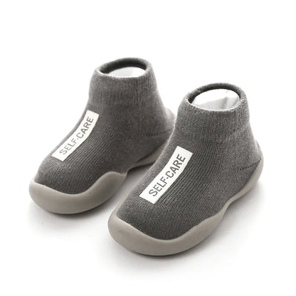 Baby Toddler First Walkers Soft Rubber Shoes