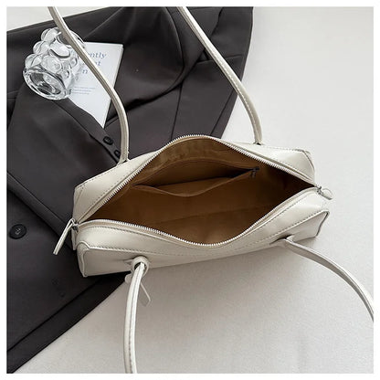 Vintage Cowhide Shoulder Bag for Women