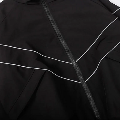 Men's Patchwork Color Block Varsity Jacket