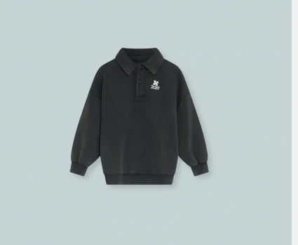 Kids Cute Print Cotton Sweatshirt and Skirt Set
