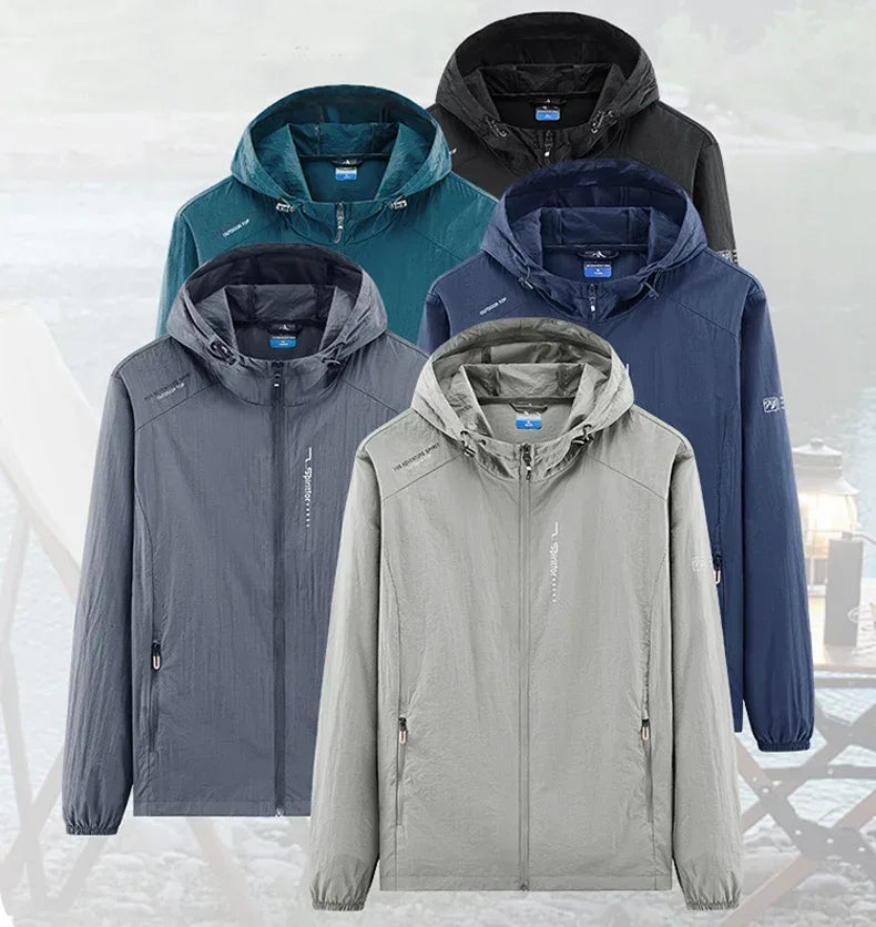 Men's UV Protection Quick Dry Windbreaker Jacket