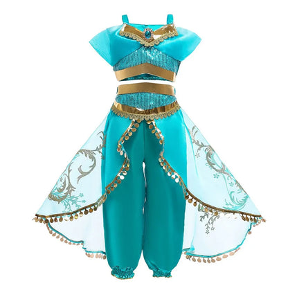 Kids Princess Dress Cinderella Cosplay Costume for Girls