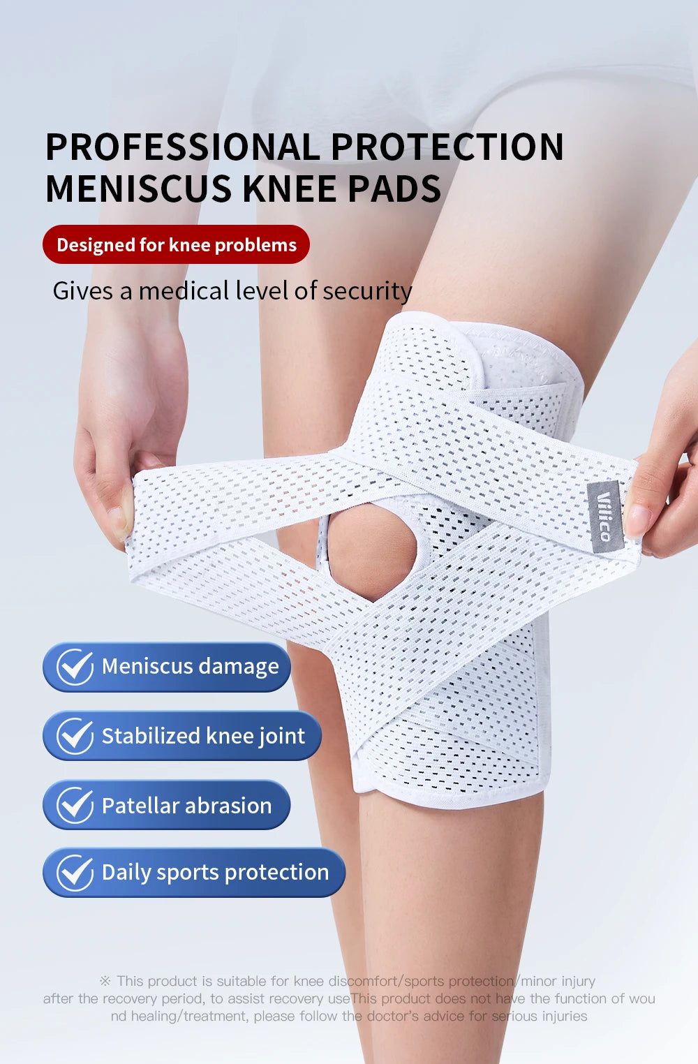 Nylon Knee Pads for Basketball and Daily Sports