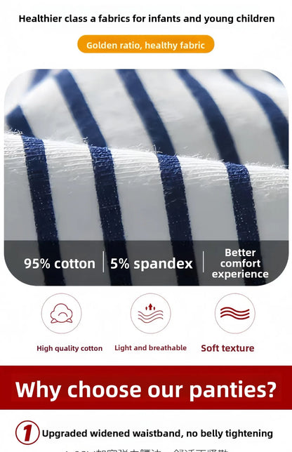 Boys Cartoon Boxer Briefs 95% Cotton 4-Pack