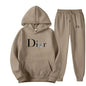 Men's Autumn Two-Piece Jogging Set with Sweatshirt and Pants