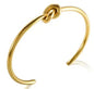 Classic Gold Plated Stainless Steel Cuff Bracelet