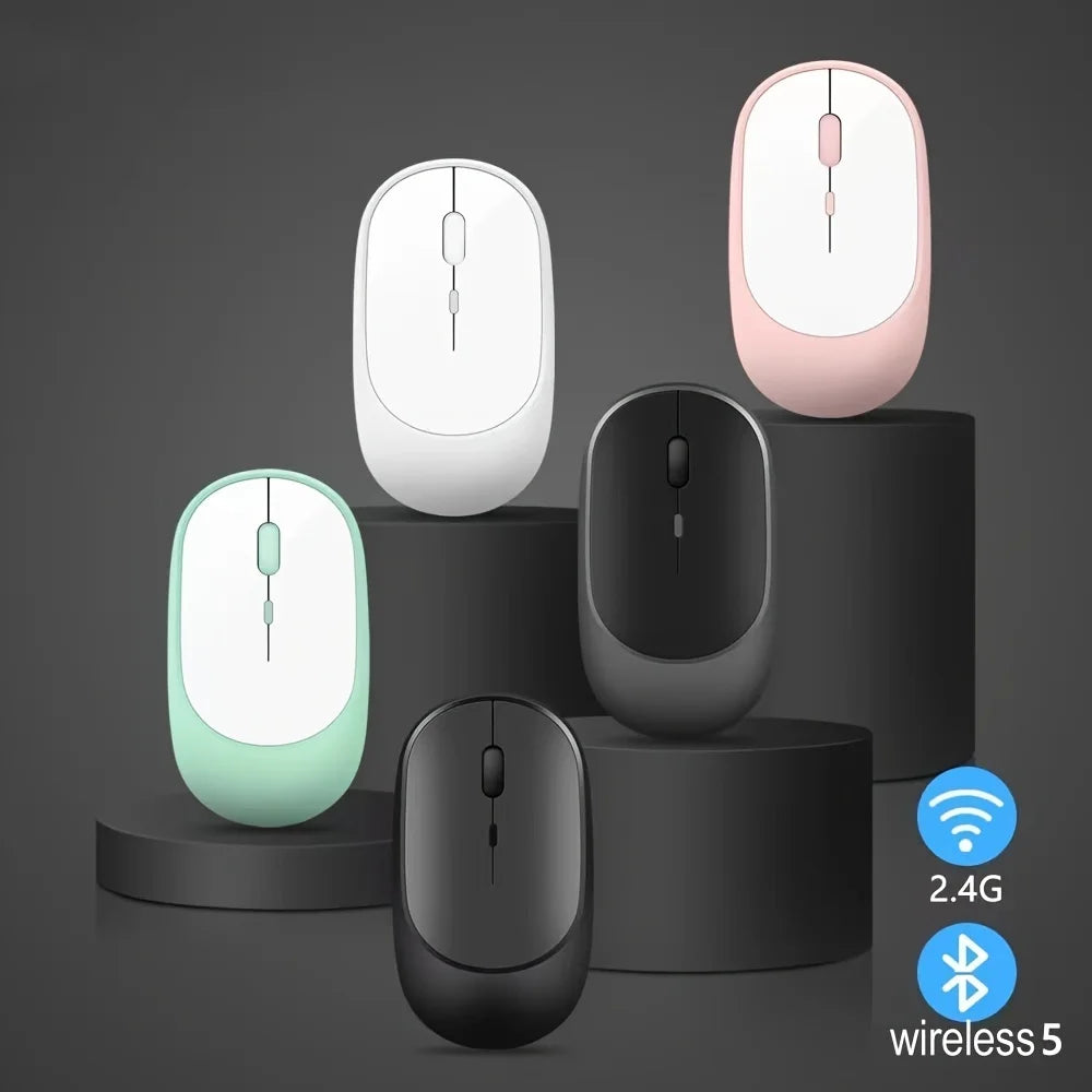 Wireless Rechargeable Bluetooth Mouse for Gaming