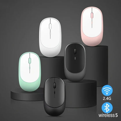 Wireless Rechargeable Bluetooth Mouse for Gaming