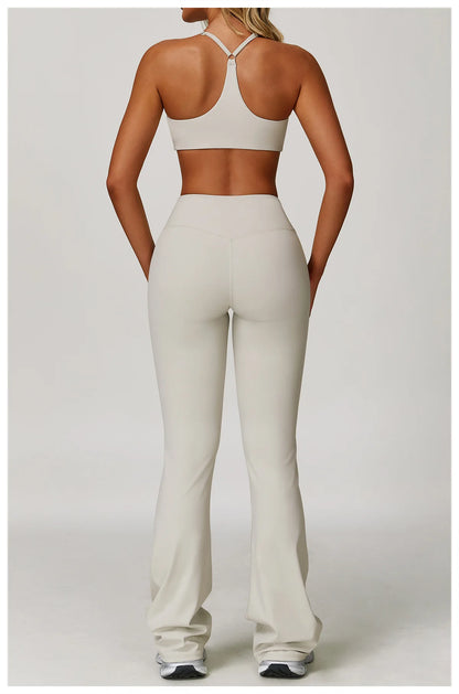 Yoga Suit Sports Set for Women Long Sleeve Athletic Wear