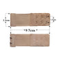 Bra Extender for Women's Adjustable Cotton Strap Natural Color