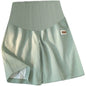 Knee-length Plus Size Maternity Ice Silk Shorts
