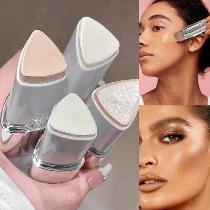 Dual Purpose Brush Head Foundation Stick Cream