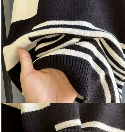 Boys Pullover Sweater Thick Knitwear Cotton Polyester