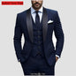 Men Slim Fit Tuxedo Suit for Weddings and Parties