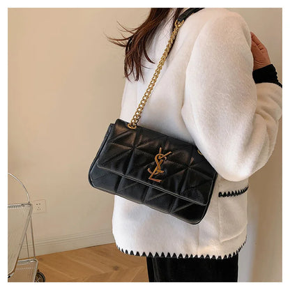 Genuine Leather Mini Square Bag for Women