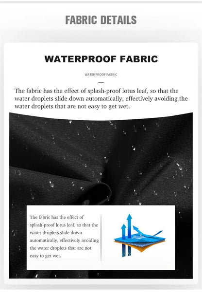 LNGXO Waterproof Windbreaker Jacket for Hiking and Camping
