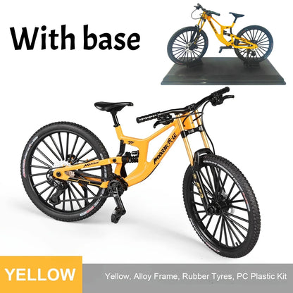 1:8 Alloy Mountain Bike Model with Realistic Gears