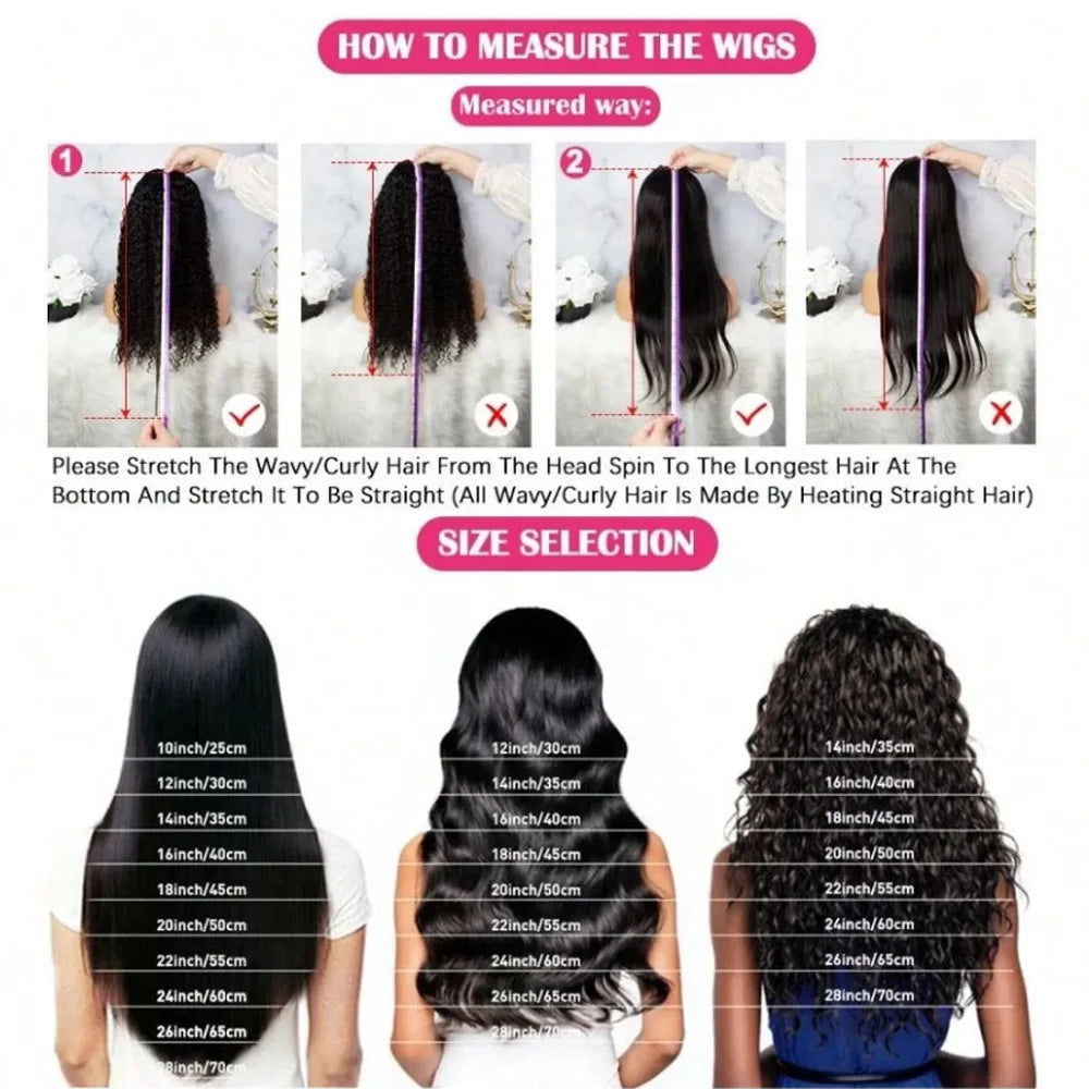 Deep Water Wave Human Hair Headband Wig 200% Density