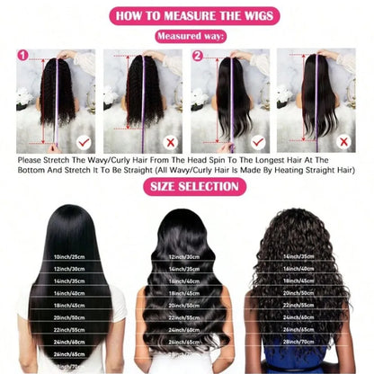 Deep Water Wave Human Hair Headband Wig 200% Density