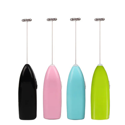Mini Battery Powered Electric Egg Beater Stainless Steel
