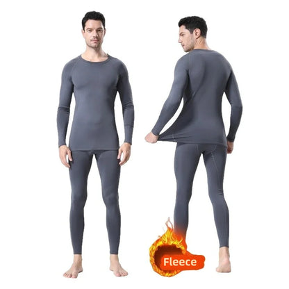Men's Thermal Fleece Leggings Compression Pants 3XL