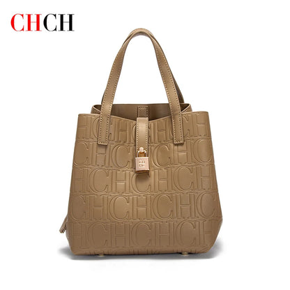 CHCH Women's Casual Tote Bag in PU Leather