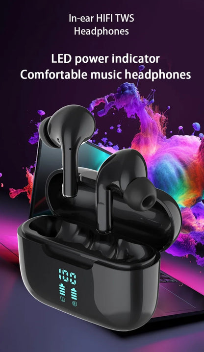 Wireless Bluetooth Earphones with ENC and HIFI Sound