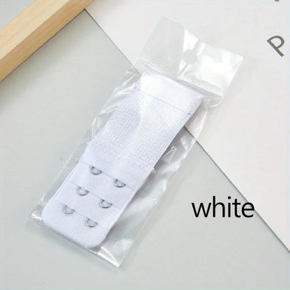 2 Hooks Elastic Bra Extenders for Women, Polyester