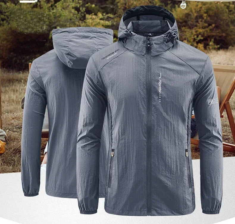 Men's UV Protection Quick Dry Windbreaker Jacket