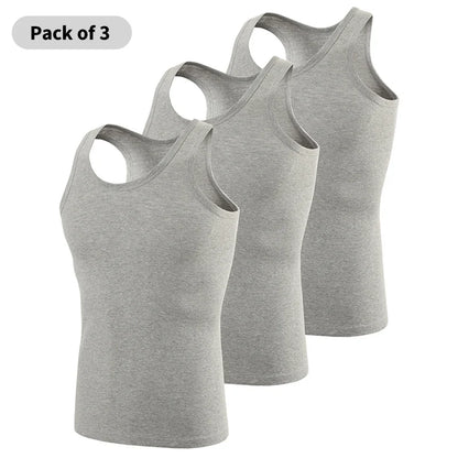 Men's Cotton Casual Sleeveless Vest for All Seasons