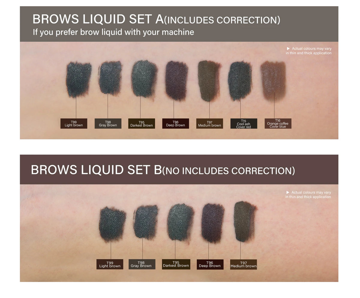 FAMISOO 5ML Permanent Makeup Pigment for Lips and Eyebrows