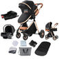 Lightweight 3 in 1 Baby Stroller Travel System