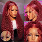 Deep Wave Bob Wig Human Hair Lace Front Short Curly